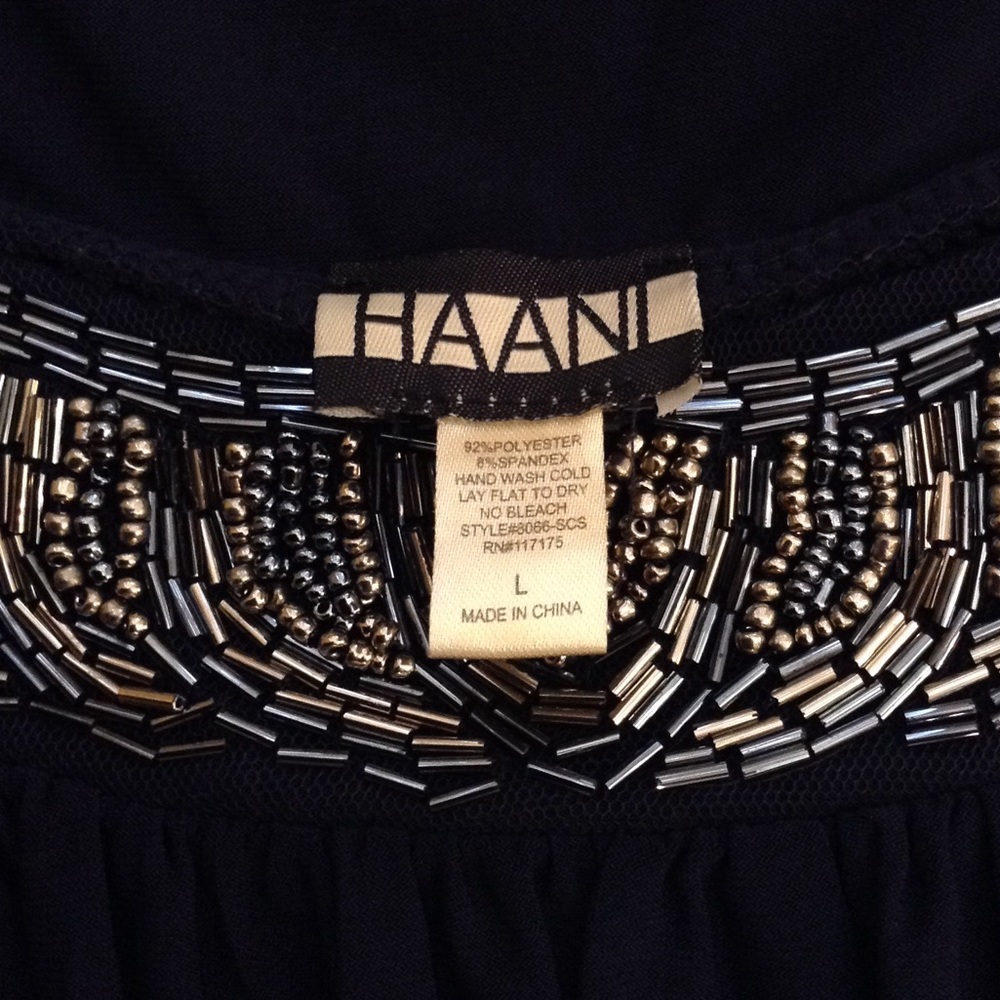Haani Dress with Beading along Front Neckline - Picture 4 of 5